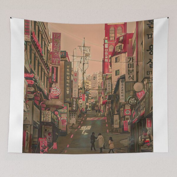 Item preview, Seoul sunset designed and sold by imagine-ai.