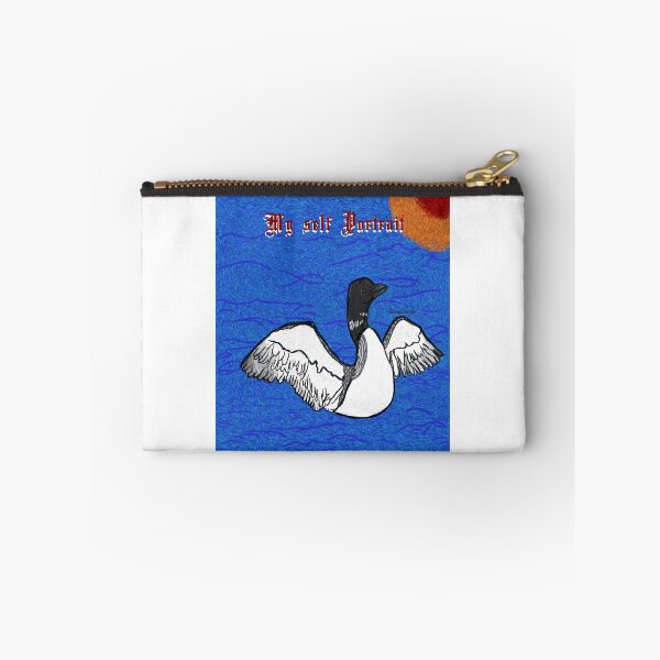 Item preview, My self Portrait common loon designed and sold by NatureDesigned.