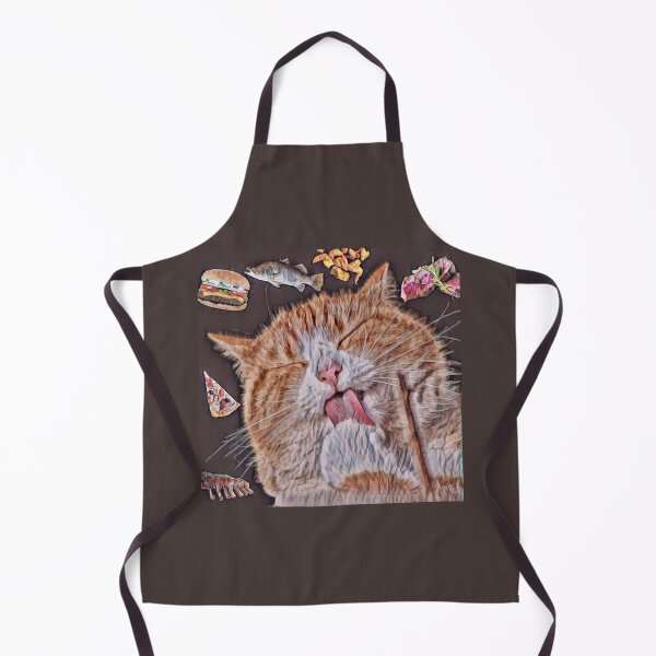 Item preview, Cat having Foodgasm designed and sold by Vinsara Store.