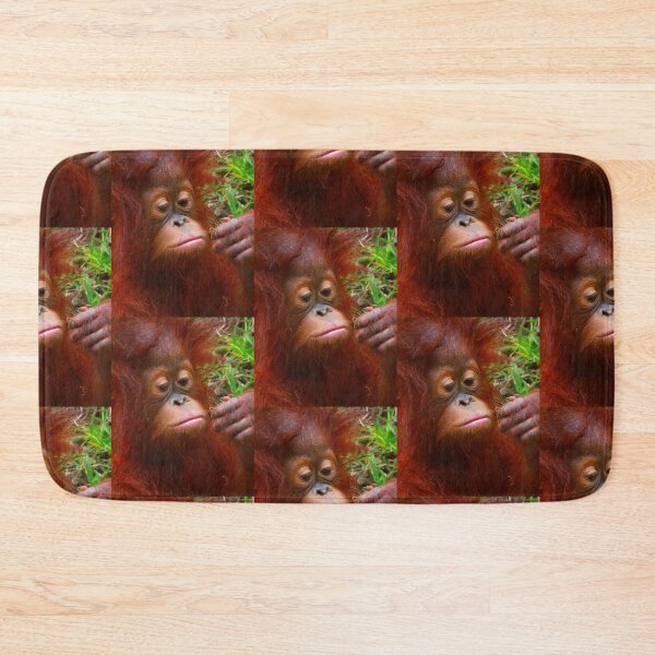 Item preview, Chimpanzee Looking At Food In Hand Cute Monkey  designed and sold by OceansSupply.