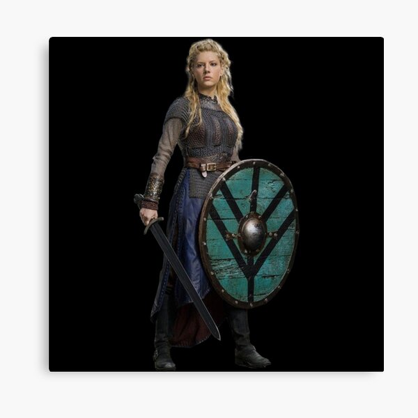 Lagertha on Vikings, glam take on shield maiden armor. But nice to see.