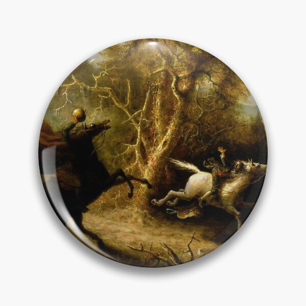 Item preview, The Headless Horseman Pursuing Ichabod Crane designed and sold by allhistory.
