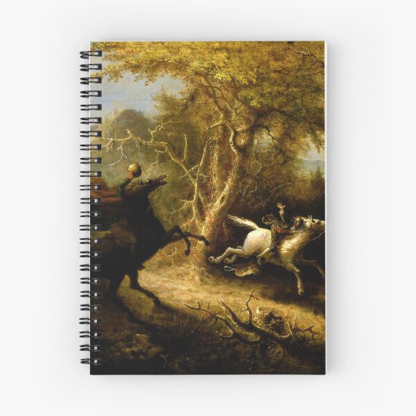 Item preview, The Headless Horseman Pursuing Ichabod Crane designed and sold by allhistory.