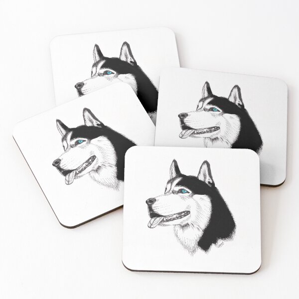 Item preview, Blue-Eyed Husky designed and sold by Amanda & Lianna.