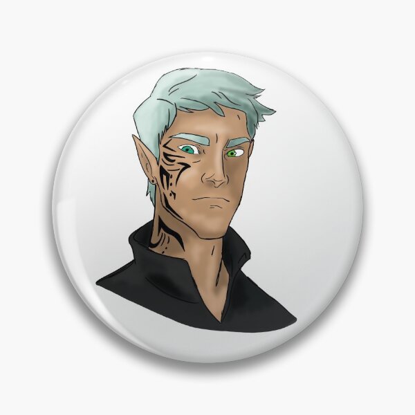 Item preview, Elfin tattooed figure  designed and sold by faolansforge.