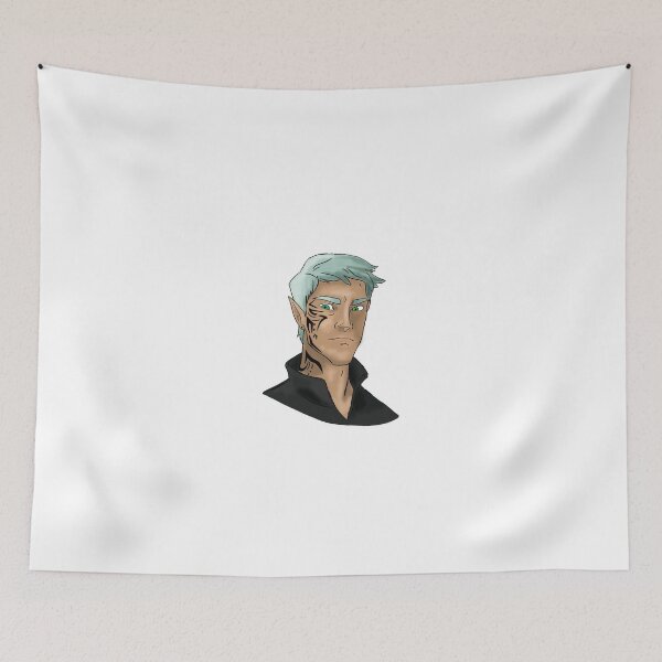 Item preview, Elfin tattooed figure  designed and sold by faolansforge.