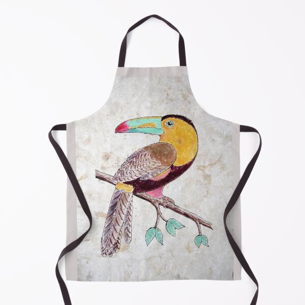 Item preview, amate toucan designed and sold by Lacambalam.