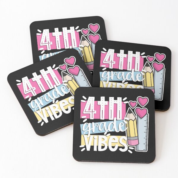 Item preview, Fourth (4th) Grade Vibes Cute Text and Graphic Design Pastel Colour For Fourth Grader  designed and sold by NightGleam.