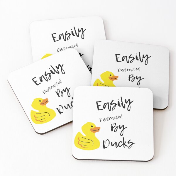 Item preview, Easily Distracted By Ducks-Funny duck designed and sold by Ram545.