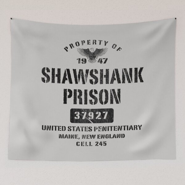 Item preview, Property Of Shawshank Prison Lts designed and sold by Alema Art.