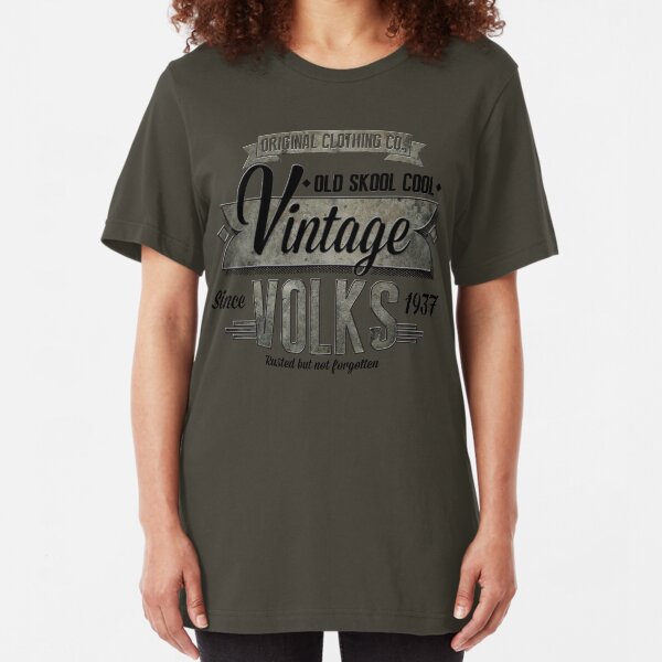 NEW Men's Vintage Car T-Shirt Slim Fit T-Shirt