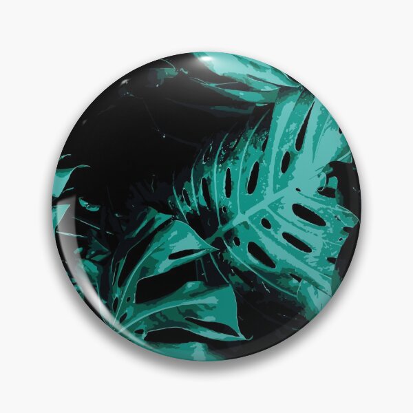 Item preview, Monstera pattern, Teal Monstera Leaves designed and sold by patternme.