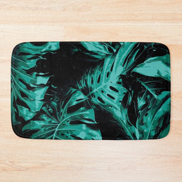 Item preview, Monstera pattern, Teal Monstera Leaves designed and sold by patternme.