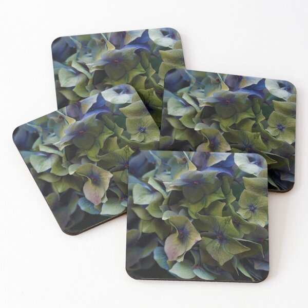 Item preview, Large Hydrangea Blue and Green designed and sold by Cheryl Willingham.