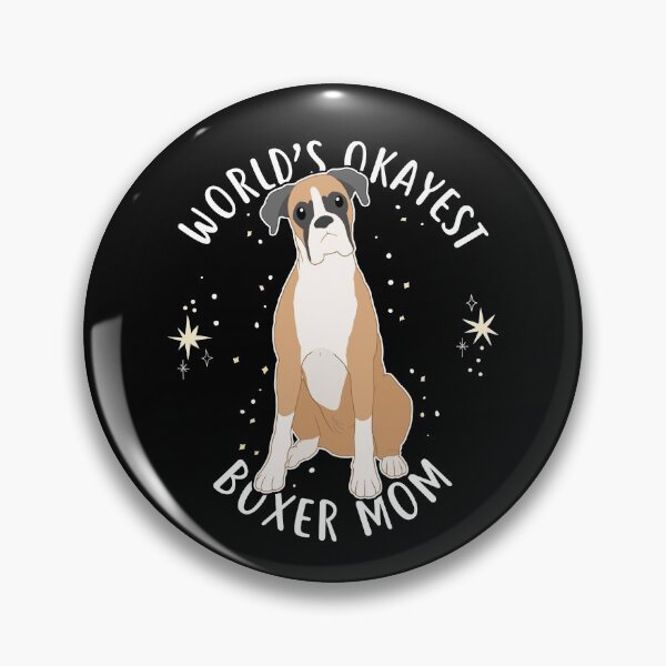 Artikelvorschau, Die okayeste Boxer-Mama der Welt entworfen und verkauft von Clara Hollins.