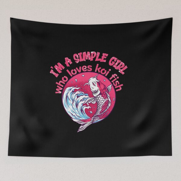 Item preview, i'm a simple girl who loves koi fish designed and sold by FurioInc.