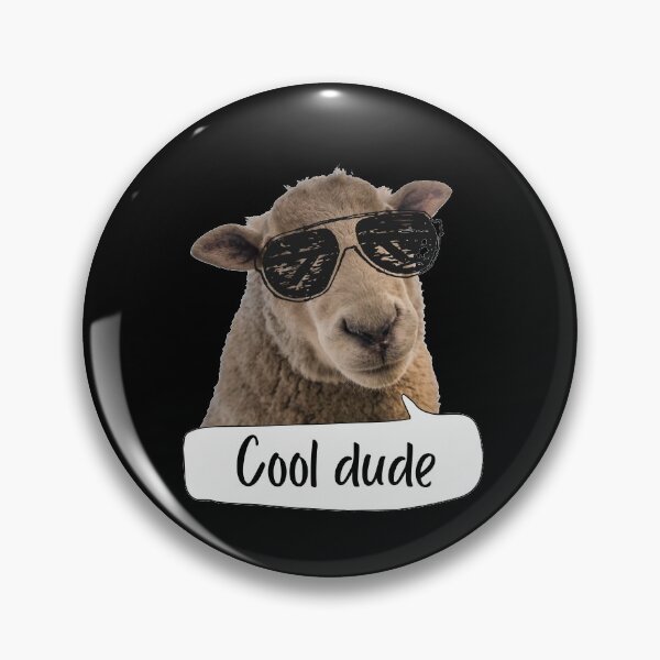 Item preview, October the Sheep - Cool sheep - Dude bruh designed and sold by For the love of Pixels.