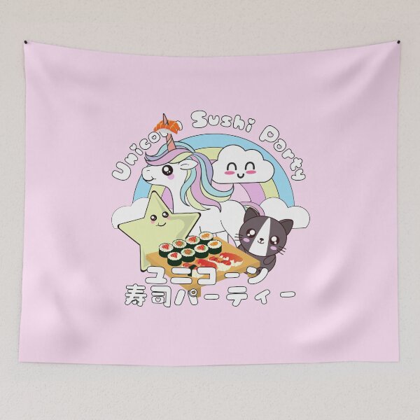 Item preview, Unicorn Sushi Party designed and sold by GleamingGiant.
