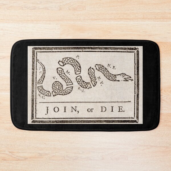 Item preview, Join or Die American Revolution Flag  designed and sold by beachcamper.
