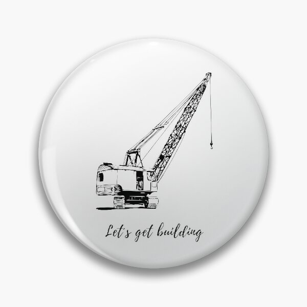 Item preview, End of project, start of construction Crane - Architecture Toys designed and sold by SLGA-Designs.