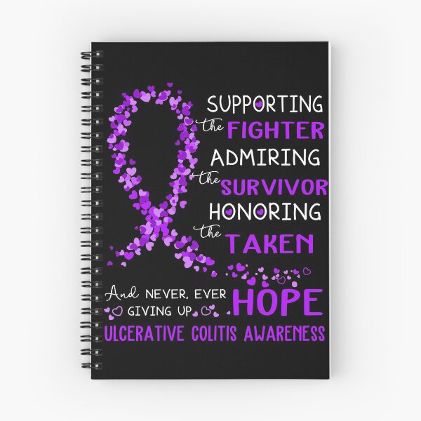 Item preview, Supporting Fighter Ulcerative Colitis Awareness designed and sold by largellie.