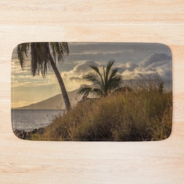 Item preview, Maui Beach Hawaii Island Sunset Ocean Palm Trees designed and sold by Piper-Deals.