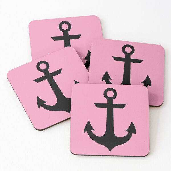 Item preview, Anchor's Away (pink) designed and sold by BackgroundND.