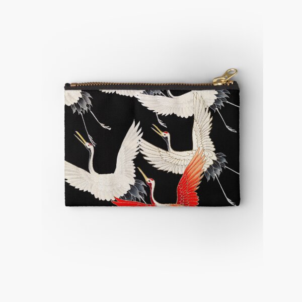 Item preview, Furisode with a Myriad of Flying Cranes - Japanese Art  designed and sold by TSLAB.