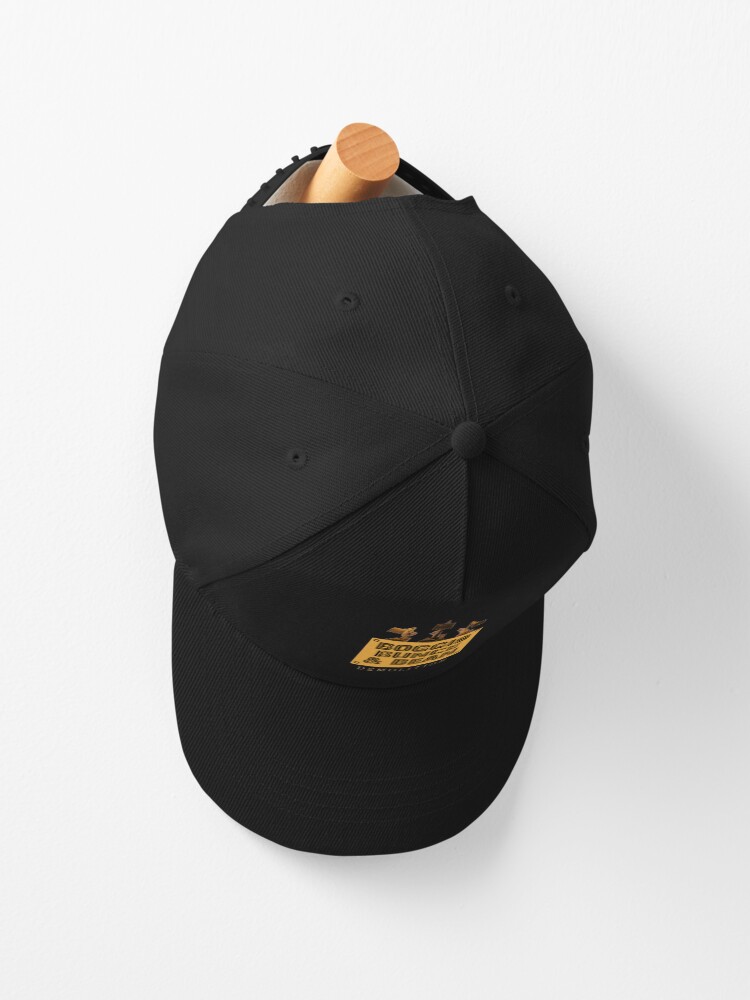 BBD Ripped Piercing Custom Denim Cap (Black) - BLACKBLOND