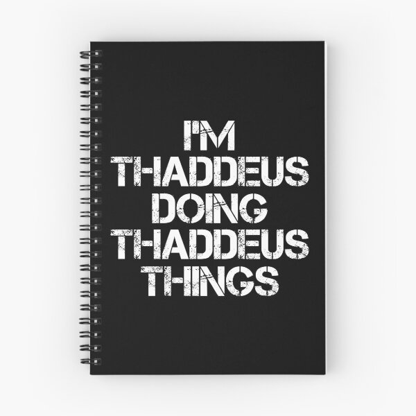 Item preview, Thaddeus Name T Shirt - I'm Thaddeus Doing Thaddeus Things Name Gift Item Tee designed and sold by cloyannett.