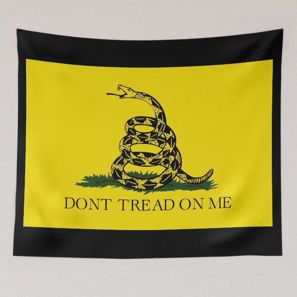 Item preview, Don’t Tread On Me American Revolution Flag  designed and sold by beachcamper.