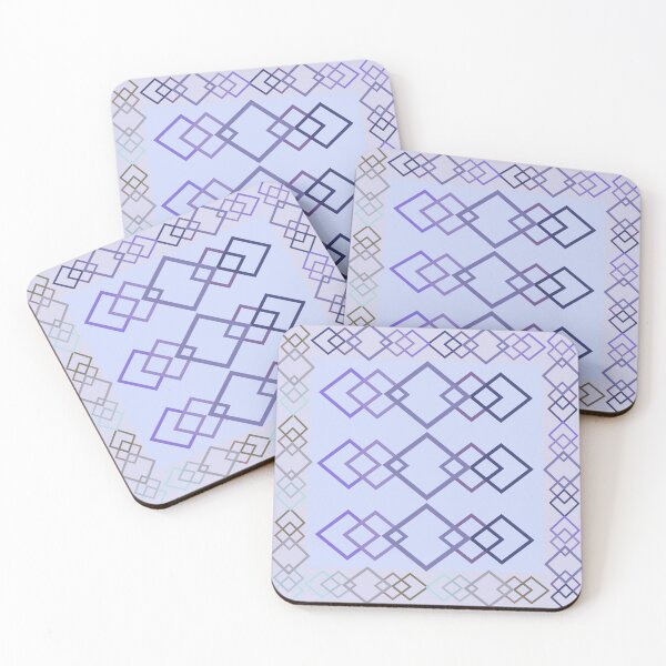 Item preview, Geometric Square Rings Art Deco 2 designed and sold by WilliamsGFX.