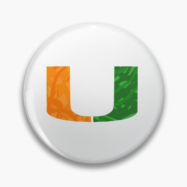 Item preview, University of Miami tie dye U designed and sold by Artshop2323.