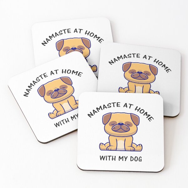 Item preview, Namaste At Home With My Dog designed and sold by Simo200.
