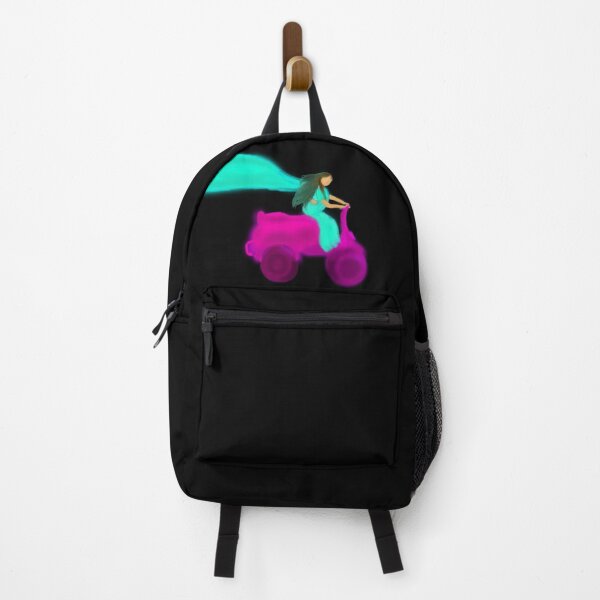 Item preview, girl on the scooter designed and sold by MonsoonMastani.