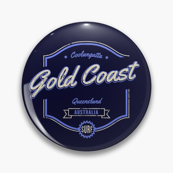 Item preview, Retro Badge Coolangatta Gold Coast QLD designed and sold by TamGustam.