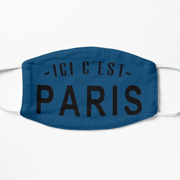Ici C'est Paris Messi Paris Saint Germain Hemd Flache Maske