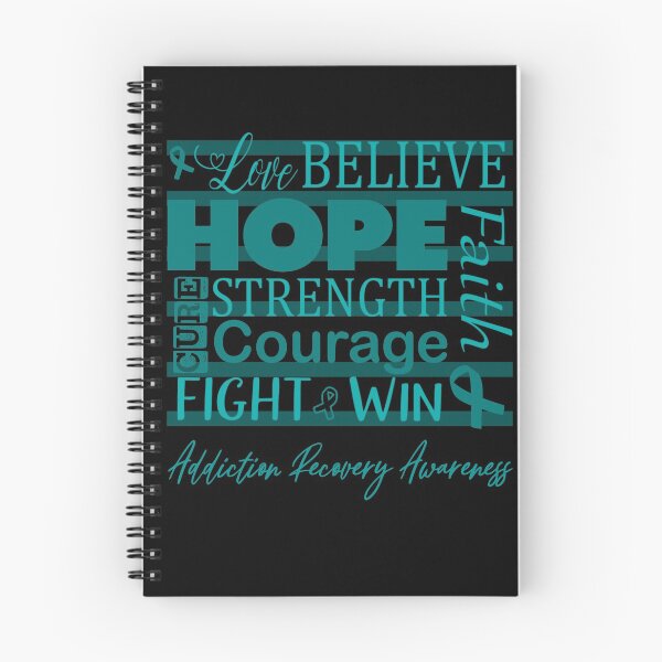 Item preview, Love Believe Hope Addiction Recovery Awareness designed and sold by largellie.