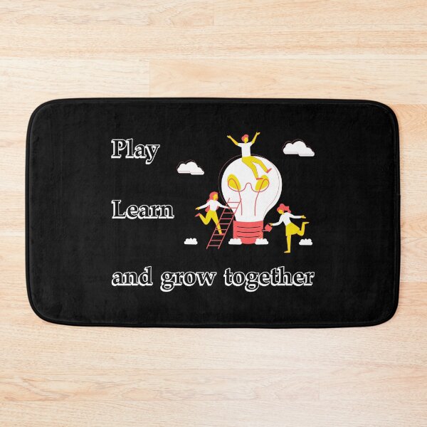 Item preview, Play Learn and grow together yellow designed and sold by bero4.
