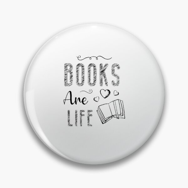 Item preview, Books Are Life - Funny Idea Of  Gift For Him Or Her , 2022 Readers And Reading Lovers designed and sold by RedHive.
