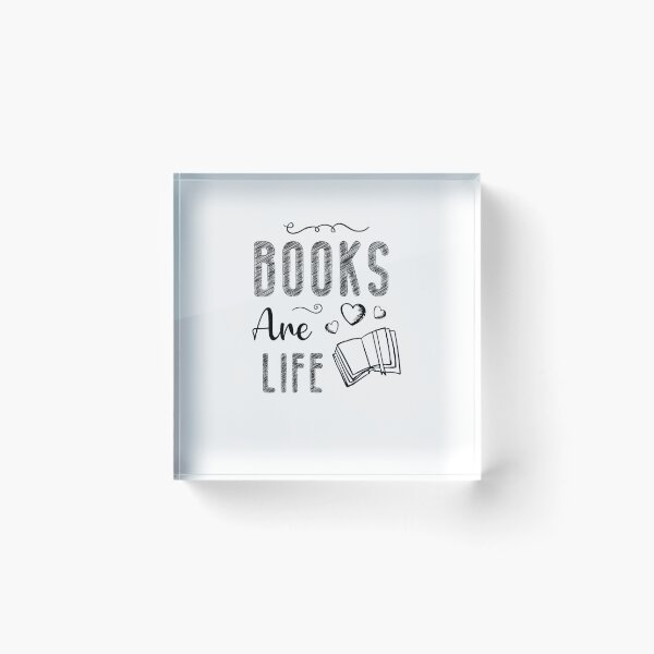 Item preview, Books Are Life - Funny Idea Of  Gift For Him Or Her , 2022 Readers And Reading Lovers designed and sold by RedHive.
