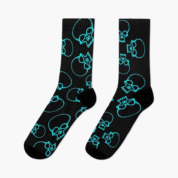 Item preview, MEMENTO MORI - REMEMBER DEATH. SKULL PATTERN - BLUE. designed and sold by 5hertz.
