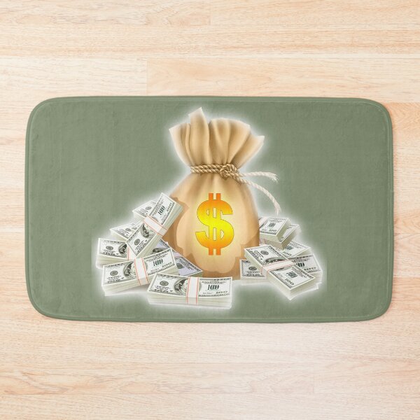 Item preview, A Money Bag And Bundles Of Hundred-Dollar Bills designed and sold by Phantasmal-2-do.