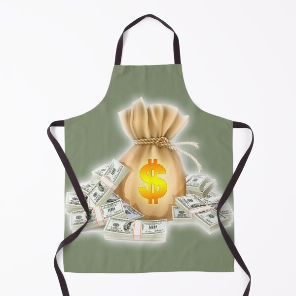 Item preview, A Money Bag And Bundles Of Hundred-Dollar Bills designed and sold by Phantasmal-2-do.