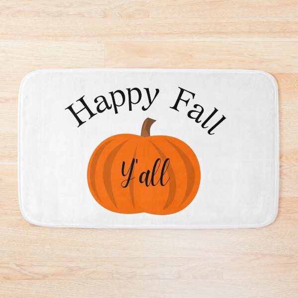 Item preview, Happy fall y'all pumpkin graphic designed and sold by birdsofthePNW.