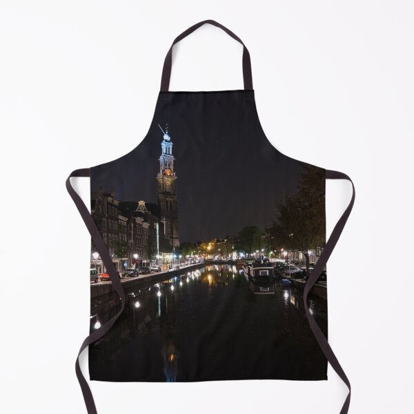 Item preview, Magical Amsterdam Night - Blue Crown Skyline designed and sold by Georgia Mizuleva.