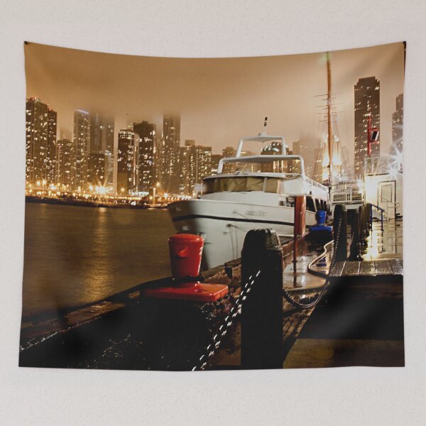 Item preview, Navy Pier Chicago Illinois Sunset designed and sold by Piper-Deals.