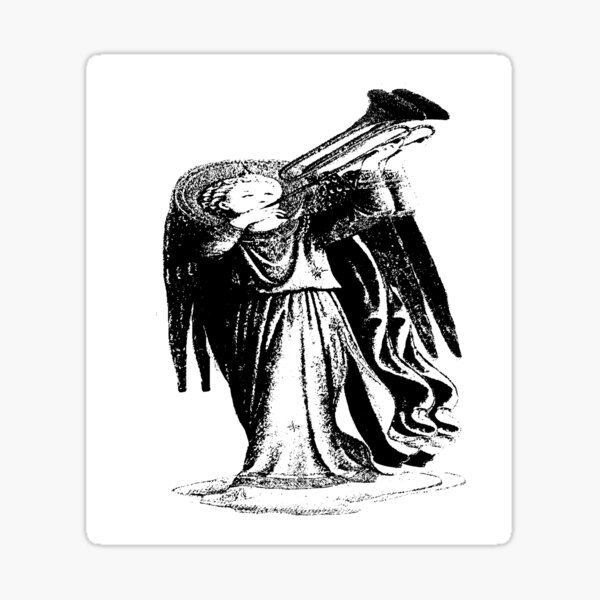 Angel with Trombone? Sticker