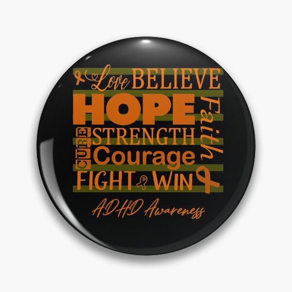Item preview, Love Believe Hope ADHD Awareness designed and sold by largellie.