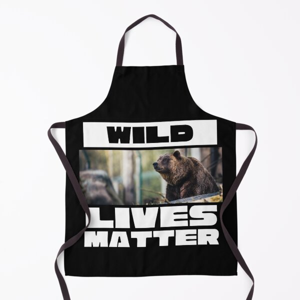 Item preview, Wild Lives Matter. This design helps all wildlife advocates show their support. (grizzly) designed and sold by Gilby-Designs.
